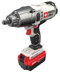 Porter-Cable PCC740LA Impact Wrench, Battery Included, 20 V, 4 Ah, 1/2 in Drive, 2500 ipm, 1700 rpm Speed