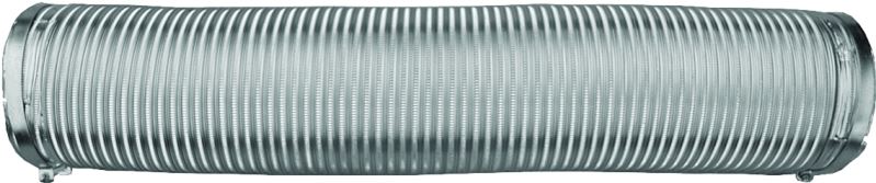 Builders Best 110131 Flexible Dryer Transition Duct Soft-Cuff, 8 ft L, Aluminum