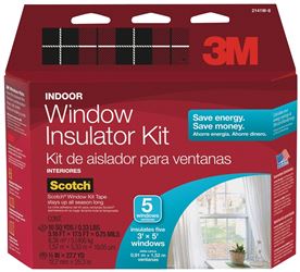 Scotch 2141 Window Insulation Kit, Clear