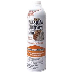 Bonide 629 Hornet and Yellow Jacket Killer Foam, Liquid, Spray Application, 15 oz Aerosol Can