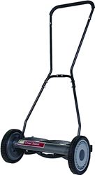 Great States 815-18 Reel Lawn Mower, 18 in W Cutting, 5-Blade, Smooth Blade, Foam-Grip Handle