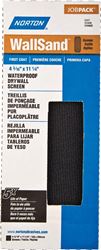 Norton WallSand 2302 Sandscreen, 11-1/4 in L, 4-3/16 in W, 100 Grit, Medium, Silicon Carbide Abrasive