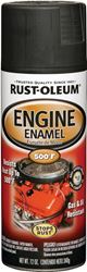 Rust-Oleum 248938 Engine Spray Paint, Black, 12 oz, Can