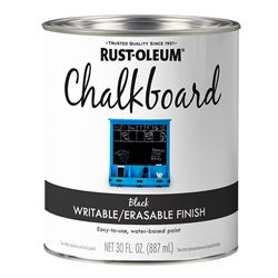 Rust-Oleum 301450 Chalkboard Paint, Mild, Black, 30 fl-oz, Can