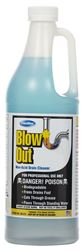 ComStar Blow Out 30-475 Drain Cleaner, Liquid, Dark Green, Odorless, 1 qt Bottle