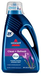Bissell 1052 Carpet Cleaner, 60 oz, Bottle, Liquid, Characteristic, Pale Yellow