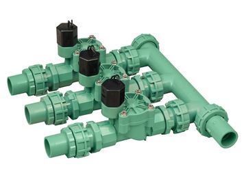 Orbit 57253 Pre-Assembled Manifold, 3 -Port, Plastic