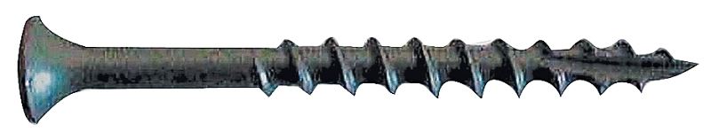 Camo 0341179 Deck Screw, #9 Thread, 3 in L, Bugle Head, Star Drive, Type 17 Slash Point, Carbon Steel