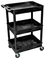 CART UTILITY TUB 3 SHELF