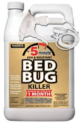 Harris GOLDBB-128 Bed Bug Killer, Liquid, Spray Application, 1 gal