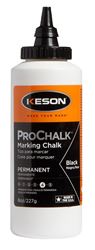 Keson 8BLACK Marking Chalk Refill, Black