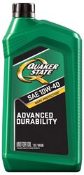 Quaker State Advanced Durability 550034964/5500240 Motor Oil, 10W-40, 1 qt Bottle, Pack of 6