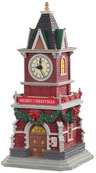 Lemax 05679 Tannenbaum Clock Tower Figurine, 1.5 V  4 Pack 