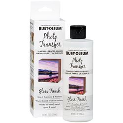 RUST-OLEUM SPECIALTY 350215 Photo Transfer, Gloss, 8 oz, Bottle 