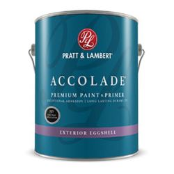 Pratt & Lambert ACCOLADE Z4500 Z4583-44 Exterior Premium Paint and Primer, Eggshell, Neutral Base, 1 qt 