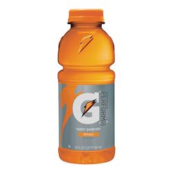 Gatorade 32867 Thirst Quencher Sports Drink, Liquid, Orange Flavor, 20 oz Bottle, Pack of 24 