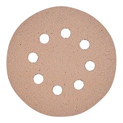 DeWALT DW4307 Sanding Disc, 5 in Dia, Coated, Aluminum Oxide Abrasive, Paper Backing, 8-Hole 