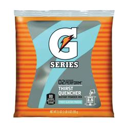 Gatorade 33677 Thirst Quencher Instant Powder Sports Drink Mix, Powder, Glacier Freeze Flavor, 21 oz Pack, Pack of 32 