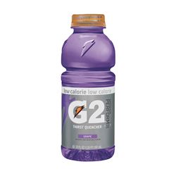 Gatorade 20406 Thirst Quencher Sports Drink, Liquid, Grape Flavor, 20 oz Bottle, Pack of 24 