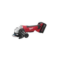 Milwaukee M18 2680-22 Cut-Off Grinder Kit, Battery Included, 18 V, 2.8 Ah, 4-1/2 in Dia Wheel, 9000 rpm Speed 