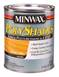 Minwax PolyShades Transparent Polyurethane Polyurethane Stain Honey Pine 1 qt. 