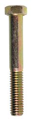 Hillman Hillman Heat Treated Yellow Dichromate Coarse Hex Head Cap Screw 7/16 in. Dia. x 3 in. 