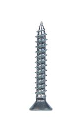 Hillman Flat Wood Screw No. 6 x 1 in. L Zinc Steel 100 pk 