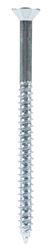 Hillman Flat Wood Screw No. 8 x 2-1/2 in. L Zinc Steel 100 pk 