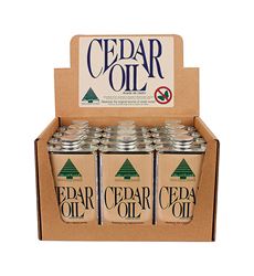 Giles & Kendall Cedar Oil Clear 8 oz. 