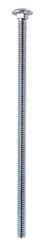 Hillman 1/4 Dia. x 6 in. L Zinc Carriage Bolt 100 pk 