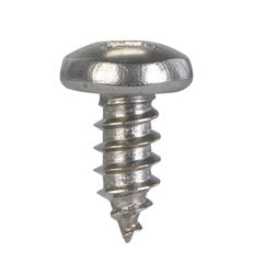 Hillman Pan Head Phillips Drive Sheet Metal Screws Stainless Steel 12 x 1/2 in. L 100 per box 