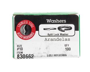 Hillman Stainless Steel Split Lock Washer 100 pc. 