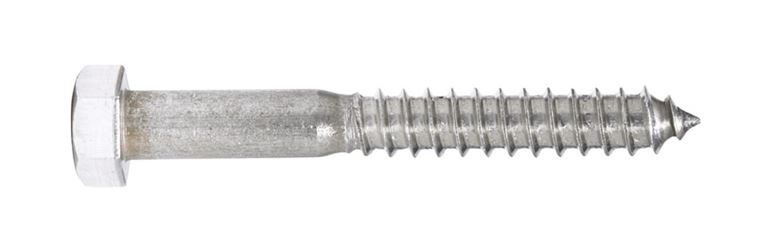 Hillman 1/2 in. x 4 in. L Hex Lag Screw 