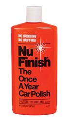 Nu-Finish Liquid Automobile Polish 16 oz. For Use Once A Year 