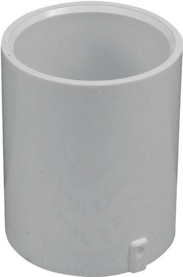 IPEX 435453 Pipe Coupling, 2 in, Socket, PVC, SCH 40 Schedule