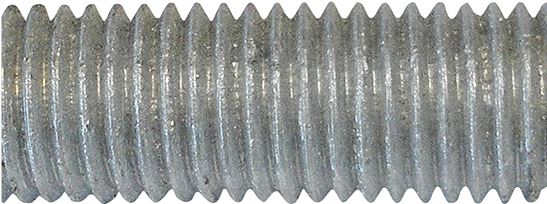 PFC TR-1009 Threaded Rod, 3/4-10 in Thread, 6 ft L, A Grade, Carbon Steel, Galvanized, NC Thread