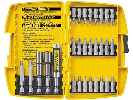 DeWALT DW2162 Screwdriver Bit Set, Steel