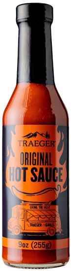 Traeger HOT001 Original Hot Sauce, Spicy, Tangy Flavor, 9 oz Bottle