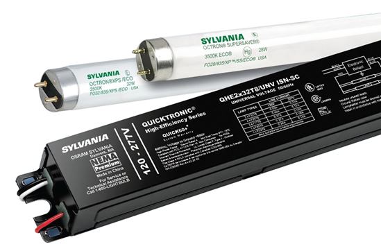 Sylvania 49857 Electronic Ballast, 120/277 V, 107 W, 4-Lamp