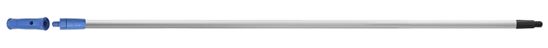 Unger Professional 976520 Dual-Ended Pole, 48 in Min Pole L, 60 in Max Pole L, Threaded, Aluminum Pole, Silver