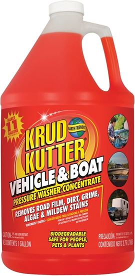 Krud Kutter VB014 Vehicle and Boat Cleaner, Liquid, Mild, 1 gal, Bottle, Pack of 4