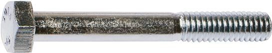 Midwest Fastener 00061 Bolt, 3/8-16 in Thread, 3 in OAL, 2 Grade, Zinc, Zinc, Coarse Thread