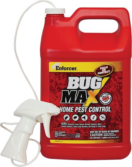 Enforcer EBM128 Home Pest Control Insect Killer, Liquid, Spray Application, 128 oz, Pack of 4