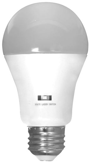 Feit Electric BPA19/R/LASER/LED Laser Bulb, A19 Bulb, 4.7 W, Bright White/Red Bulb, LED Bulb, 3000 K Color Temp