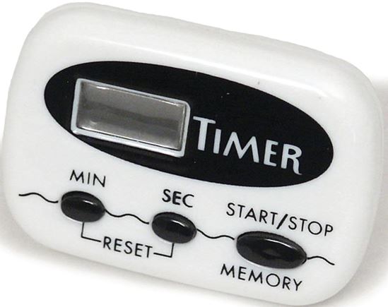 Chef Craft 21239 Timer, Digital Display, 1 sec to 99 min, White