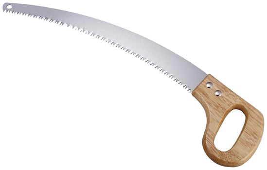 Landscapers Select C-835-15 Pruning Saw, Steel Blade, 5 TPI, Wood Handle, 20 in OAL