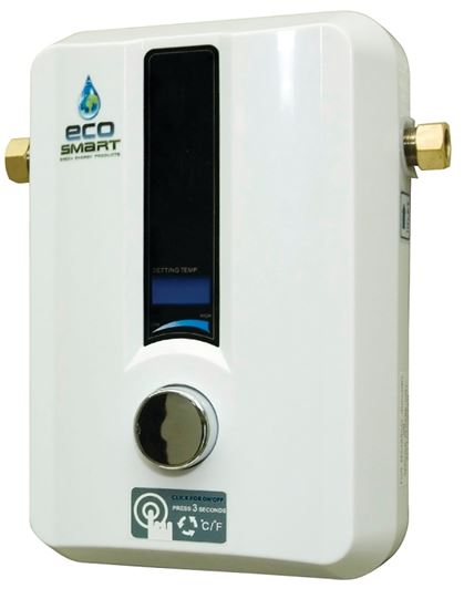 Ecosmart ECO 11 Electric Water Heater, 54 A, 220 V, 11.8 W, 99.8 % Energy Efficiency, 0.3 gpm