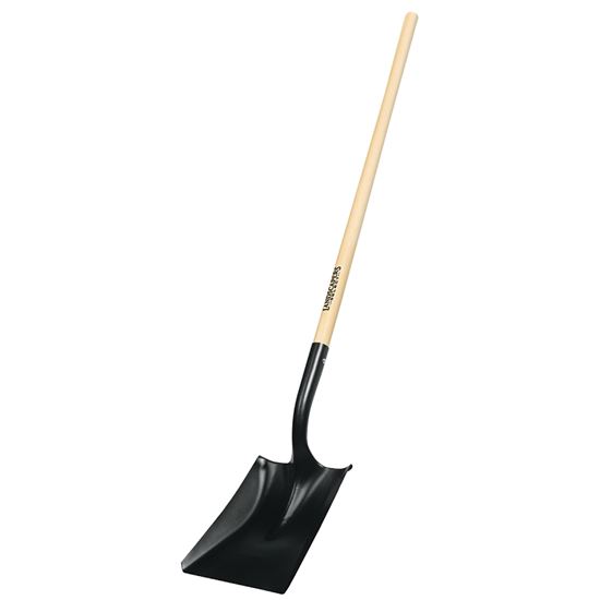 Landscapers Select 34609 PCL-P Square Point Shovel, Hardwood Handle, 45 in L Handle