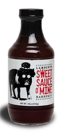 Lambert's Sweet Swine O' Mine SS02010 Original Sweet Sauce, 18 oz, Bottle