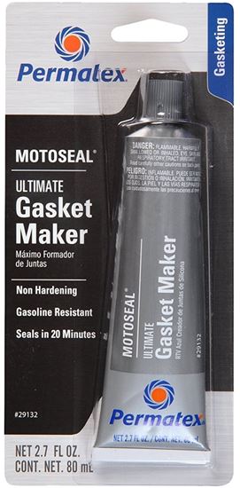 Permatex 29132 Gasket Maker, 2.7 oz Tube, Paste, Aromatic